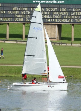 Sail your boat around our beautiful country lake 
